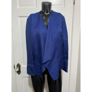 NEW With Tag Anne Klein‎ Blue Dress Jacket Size Medium